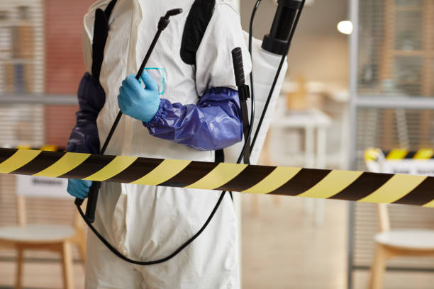 Professional Blood Cleanup technician working in Montgomery, GA
